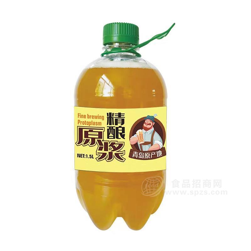 ·精酿原浆啤酒大瓶装招商1.5L 