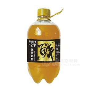 精釀原漿12°P啤酒大瓶裝招商1.5L