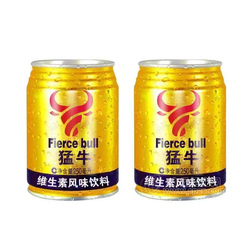 猛牛维生素风味饮料罐装招商250ml