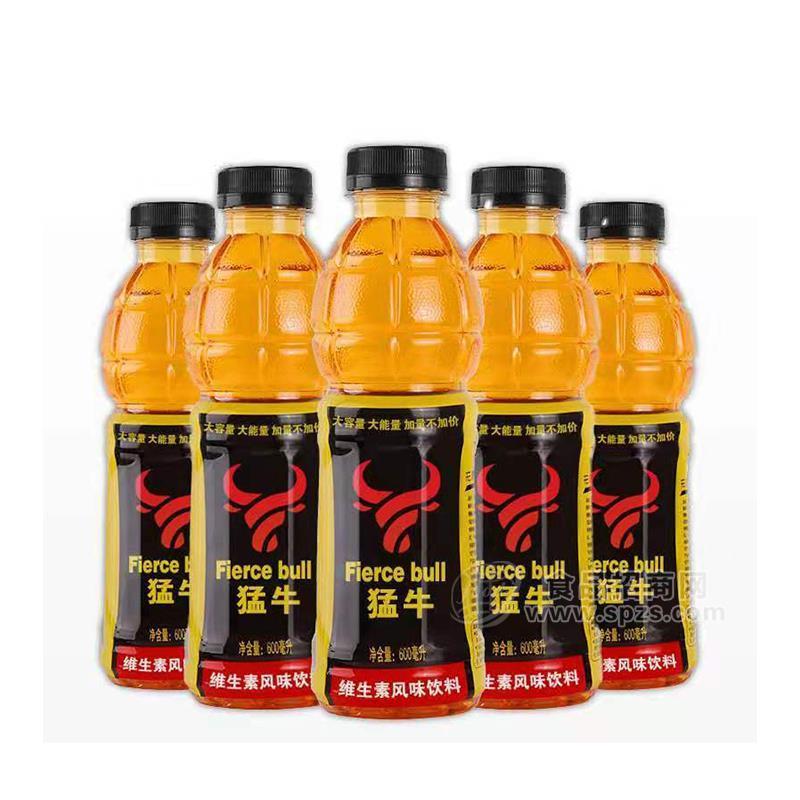 ·猛牛维生素风味饮料瓶装招商600ml 
