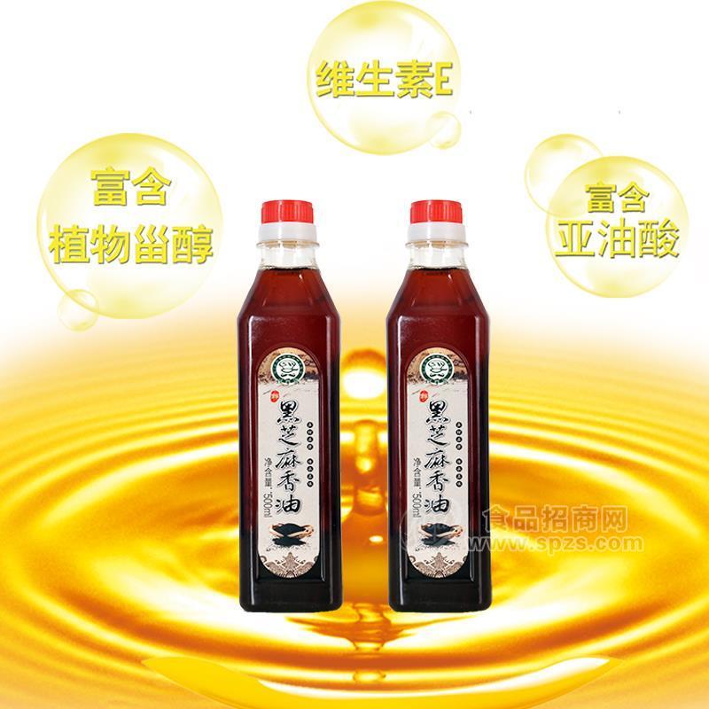 巧手翁黑芝麻香油調(diào)味品500ml