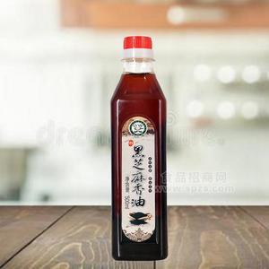 巧手翁黑芝麻香油调味品500ml