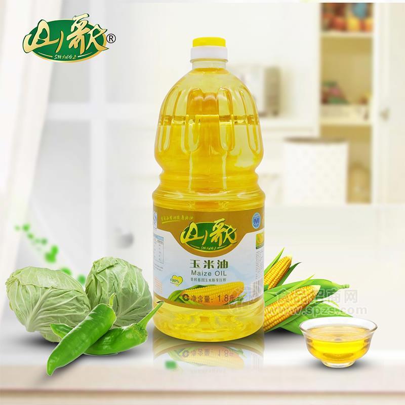 ·山歌非转基因玉米胚芽压榨食用油招商1.8L 