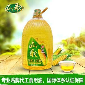 山歌壓榨玉米油非轉(zhuǎn)基因食用油招商5L