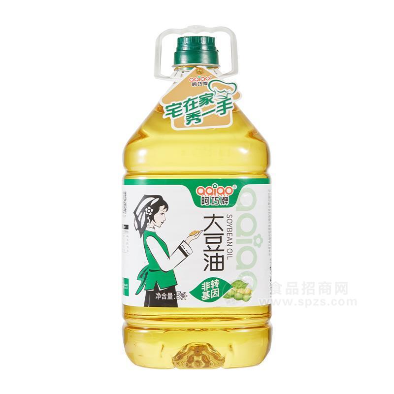 ·阿巧牌大豆油非转基因食用油招商5L 