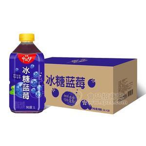 國傲冰糖藍(lán)莓果味飲料1LX10瓶