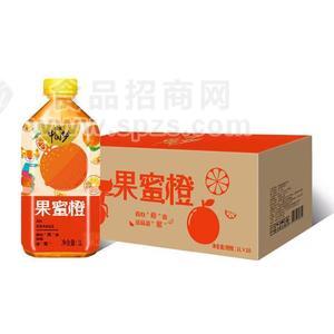 国傲果蜜橙果味饮料1LX10瓶