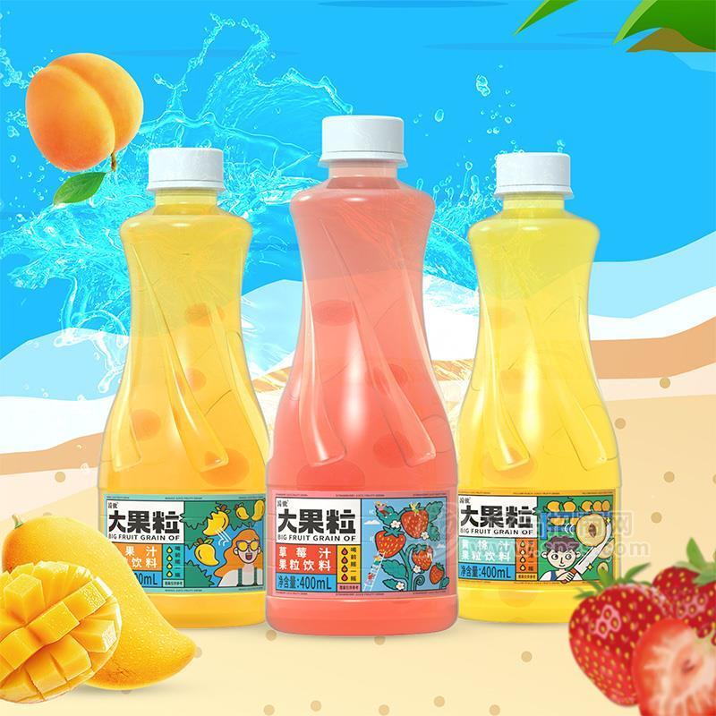 ·国傲大果粒果汁饮料400ml 