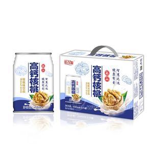 旺百源高鈣核桃核桃味飲品招商240mlX16罐