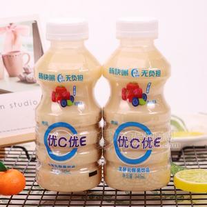 優(yōu)C優(yōu)E混合莓味發(fā)酵乳酸菌飲品340ml
