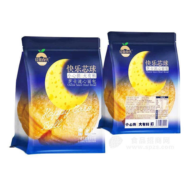 珍果食代芝士流心面包散装称重烘焙食品招商