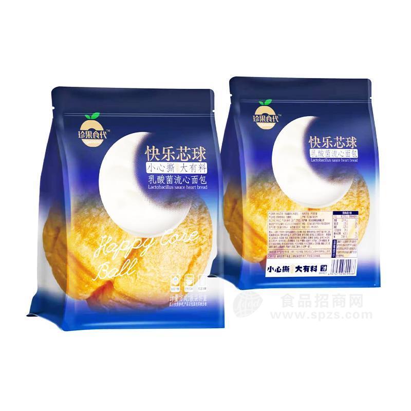 珍果食代乳酸菌流心面包散装称重烘焙食品招商