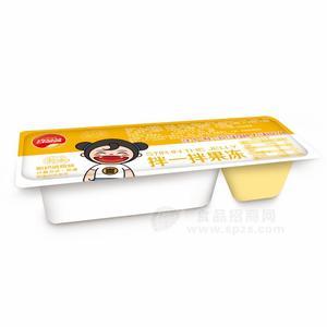 喜盈盈酸奶香橙味拌一拌果凍休閑食品稱重實圖招商
