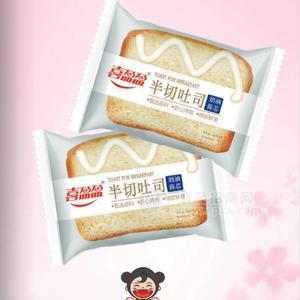 喜盈盈半切吐司奶油酱芯烘焙食品招商