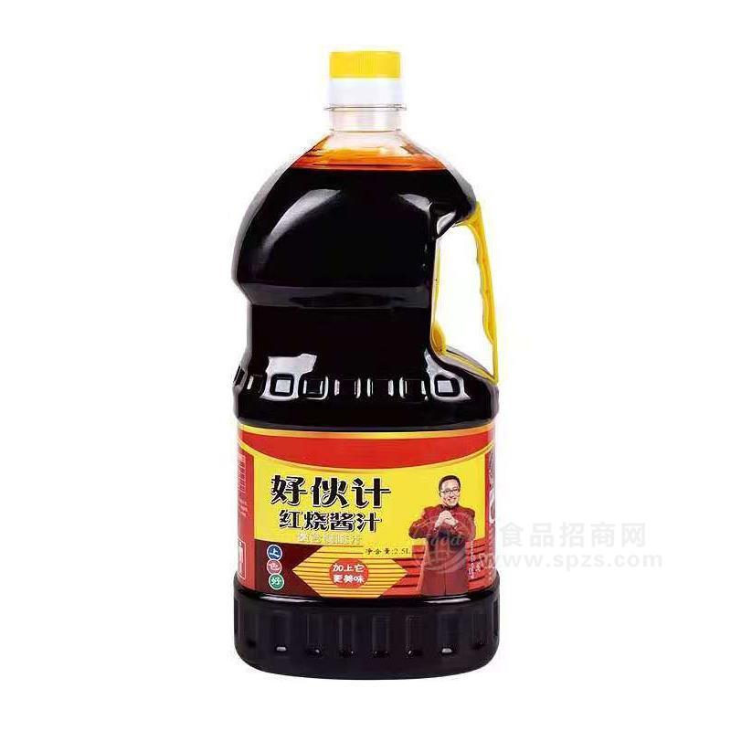 好伙计红烧酱汁酱油老抽调味品调料2.5L 