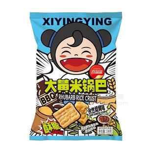 喜盈盈大黃米鍋巴孜然燒烤味油炸型膨化食品招商108g