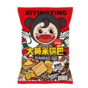 喜盈盈大黃米鍋巴香辣味油炸型膨化食品招商108g