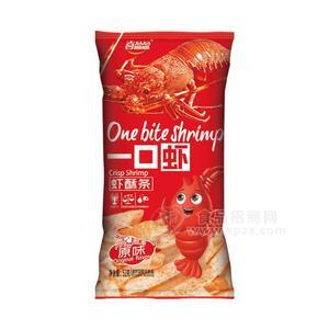 喜盈盈膨化食品虾酥条原味油炸型52g
