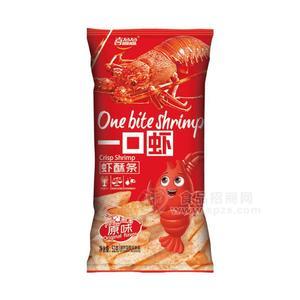 喜盈盈膨化食品蝦酥條原味油炸型52g