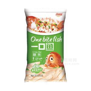 喜盈盈一口魚(yú)酥條清蒸魚(yú)原味油炸型膨化食品招商52g