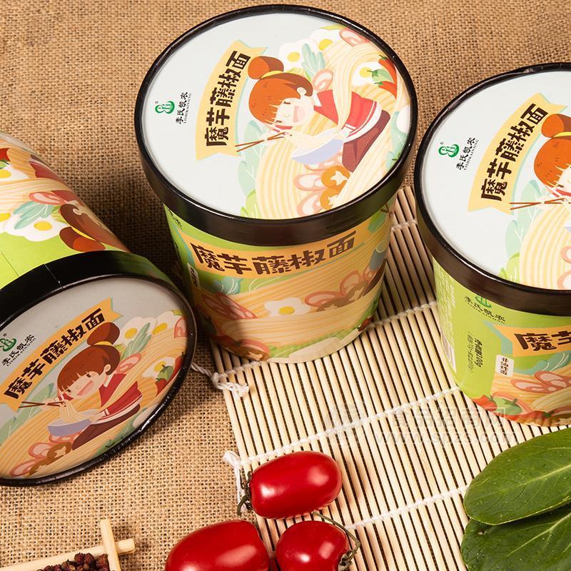 李氏凯农魔芋藤椒面方便食品招商100g
