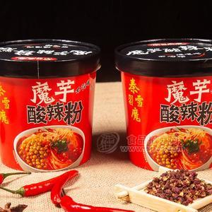 秦習(xí)雪魔魔芋酸辣粉方便食品實圖招商