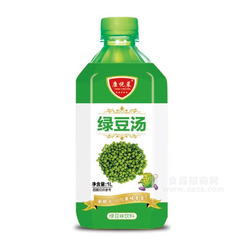 康悅晨綠豆湯飲料綠豆味飲料招商1L
