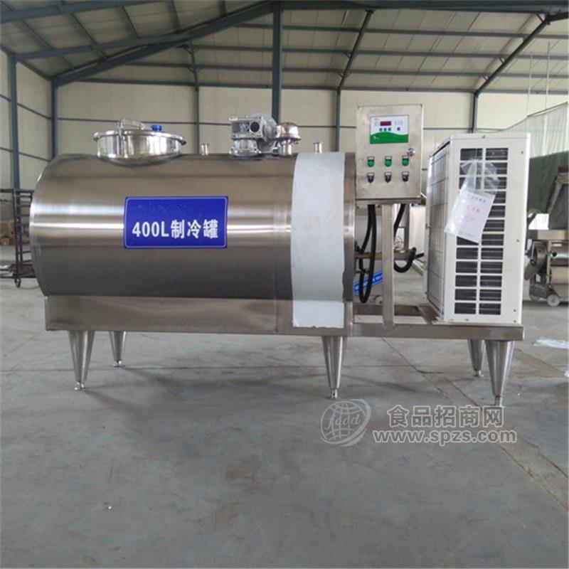 牛奶保鲜贮存设备 不锈钢牛奶制冷罐1000L