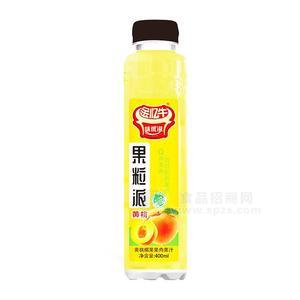 金憶牛黃桃椰果果肉果汁飲料400ml