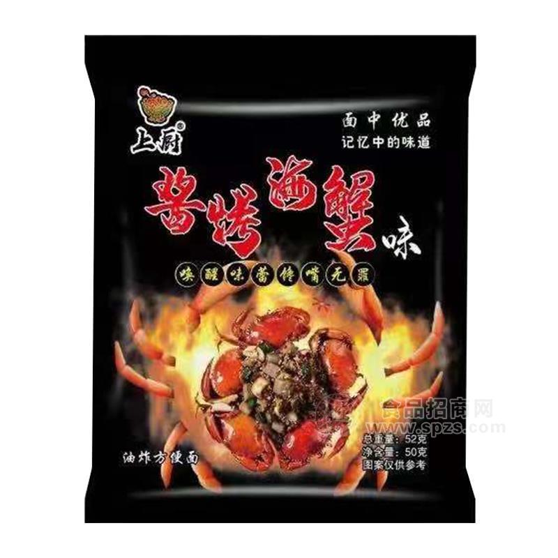 上廚醬烤海蟹味方便面方便食品52g