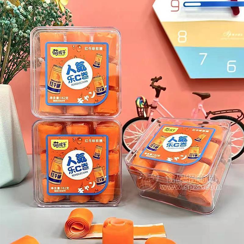 萌孩子人気乐C卷红牛味招商162g