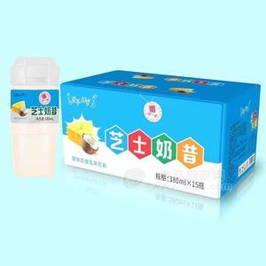 牵手如梦芝士奶昔原味奶昔乳味饮料招商380mlX15瓶