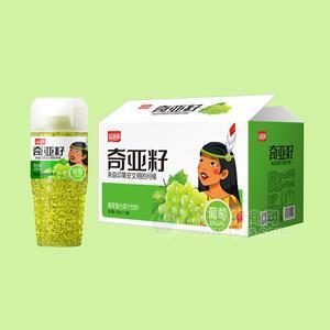 益和源奇亚籽葡萄复合果汁饮料420mlx15瓶