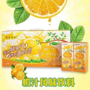 陇源佳饮 橙汁 风味饮料 1元5 餐饮 外卖 利乐装饮料