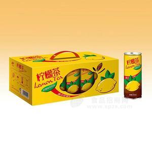 柠檬味茶饮料招商箱装245ml