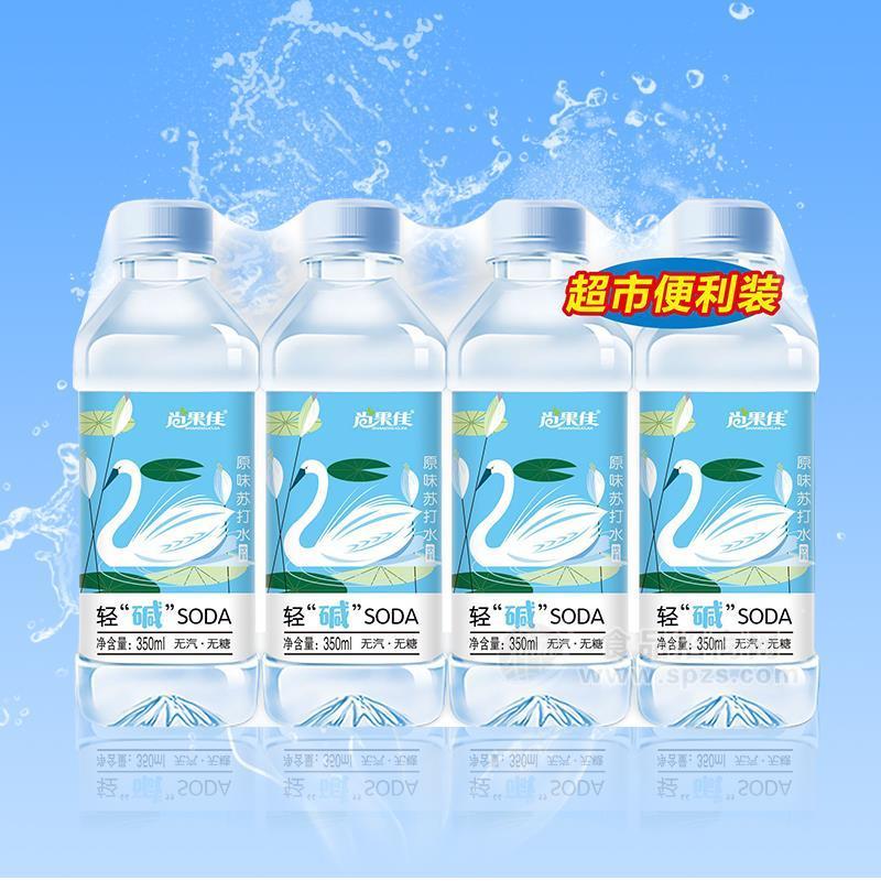 尚果佳原味蘇打水飲料350ml