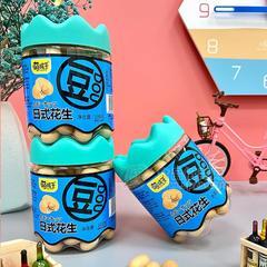 萌孩子日式花生招商炒货188g