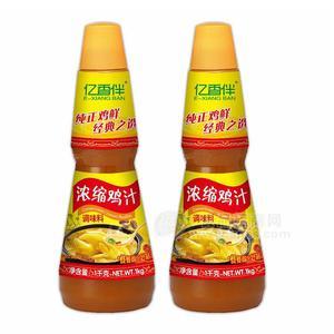 億香伴濃縮雞汁調(diào)味料招商調(diào)味品1kg