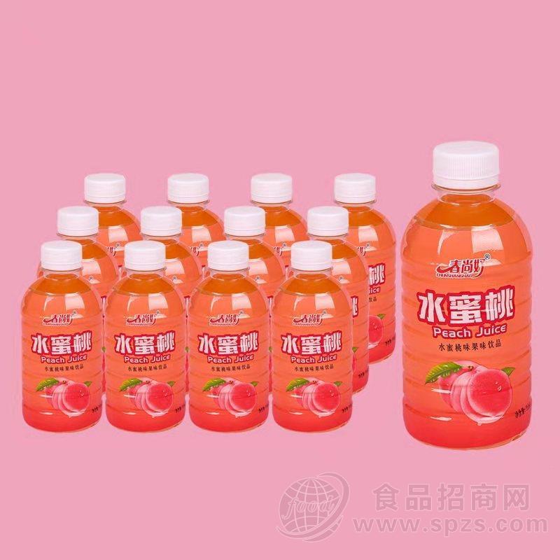 春尚好水蜜桃味果味饮品招商350ml