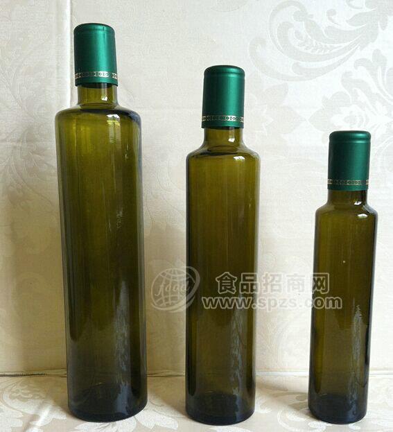 茶籽油瓶葡萄籽油瓶亚麻籽油玻璃瓶避光深色油瓶