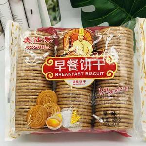 奧仕栗早餐餅干原味休閑食品招商450g