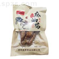 德州齐盛斋麻油鸡休闲食品500g开袋即食