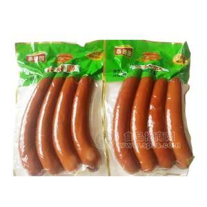 泰德园蒜味肠香肠休闲食品计量称重招商