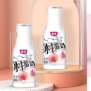 泰爺白桃味水牛酸奶風味飲品280ml 果味酸奶制品