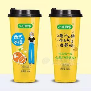 小旺同學橙汁飲品果粒果汁飲料招商620ml