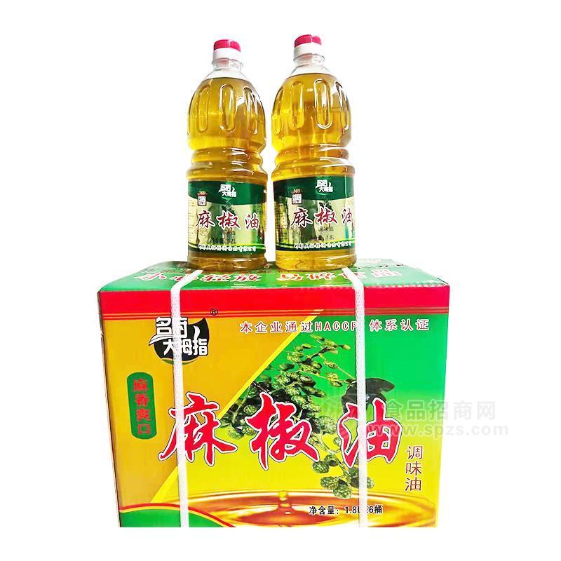 名府大拇指麻椒油 调味油招商1.8Lx6桶