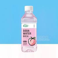 泉尚泉蜜桃味苏打水饮料350ml