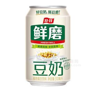 鲜磨豆奶植物蛋白饮料招商310ml