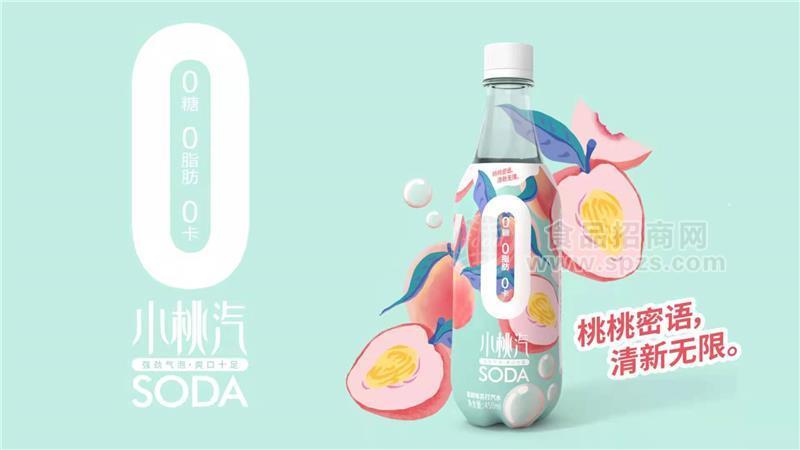 桃桃密语 蜜桃味苏打汽水