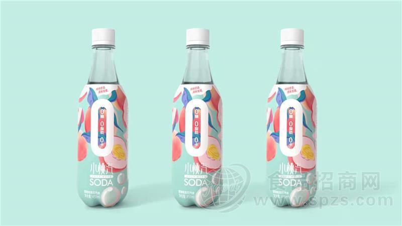小桃气苏打汽水饮料 0糖 0脂 0卡